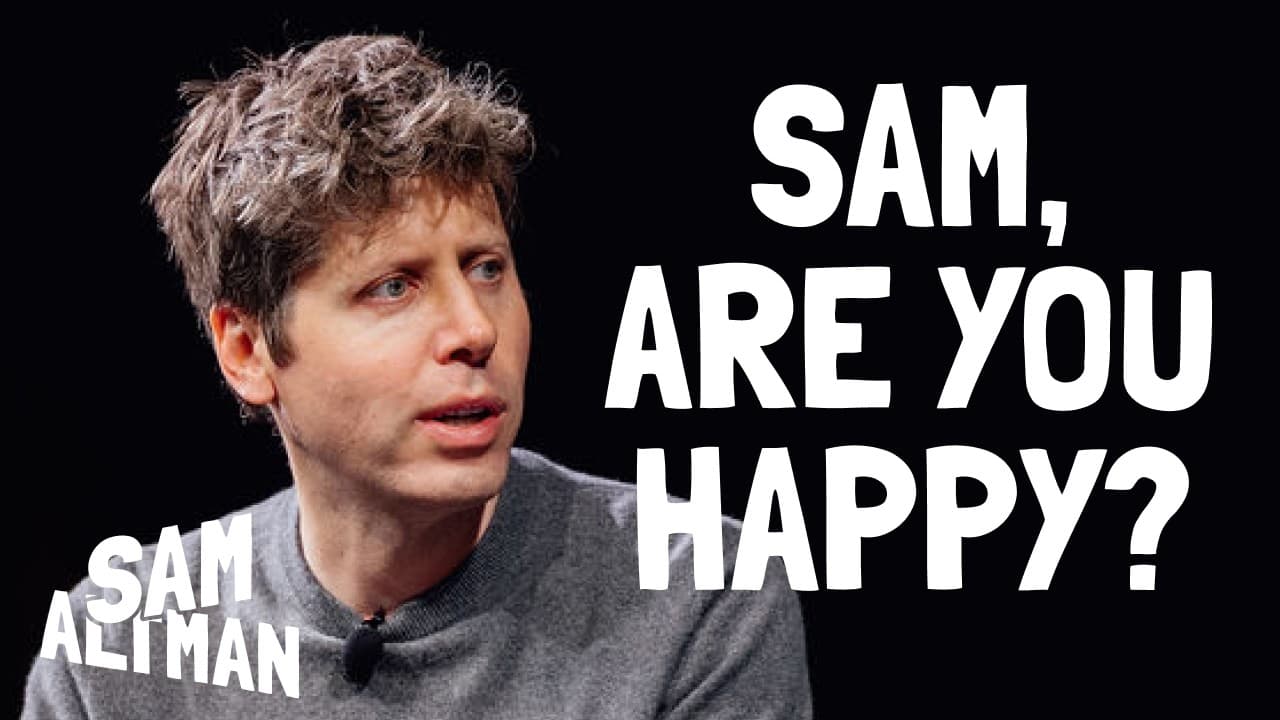 March 2026 TreeHacks interview (14k+ views) where Sam Altman discusses OpenAI's strategy, ChatGPT future, and potential 2026 IPO—key insights on AI industry direction.