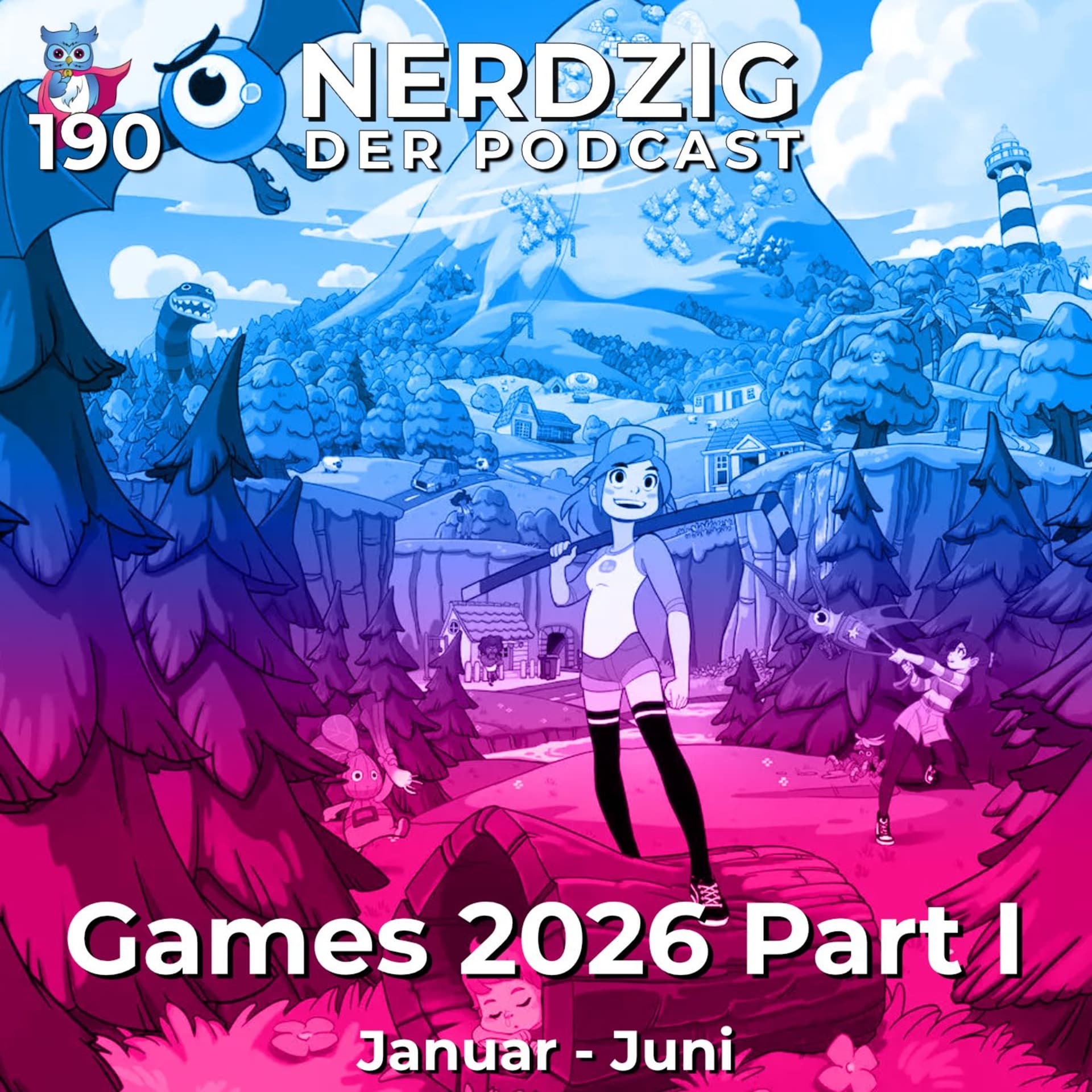 Nerdzig - Der Podcast #190 – Games 2026 Teil 1