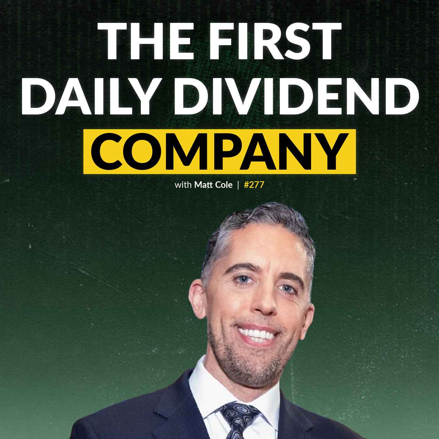 Matt Cole — He Built a Stock That Pays You Every Day