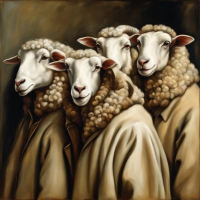 3Sheepinatrenchcoat